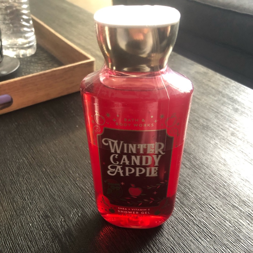 Bath & Body Works; Winter Candy Apple Shower Gel